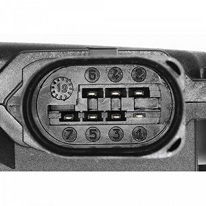 Замок двери VEMO V10-85-0111 Original VEMO Quality для AUDI, передний правый synthetic.ua - Фото 1