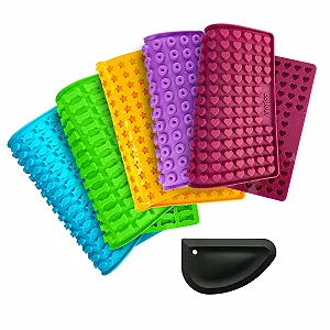 Силиконовый коврик для выпечки Collory Starter Pack Набор 6 шт. со скребком для собачьих лакомств - Фото 1