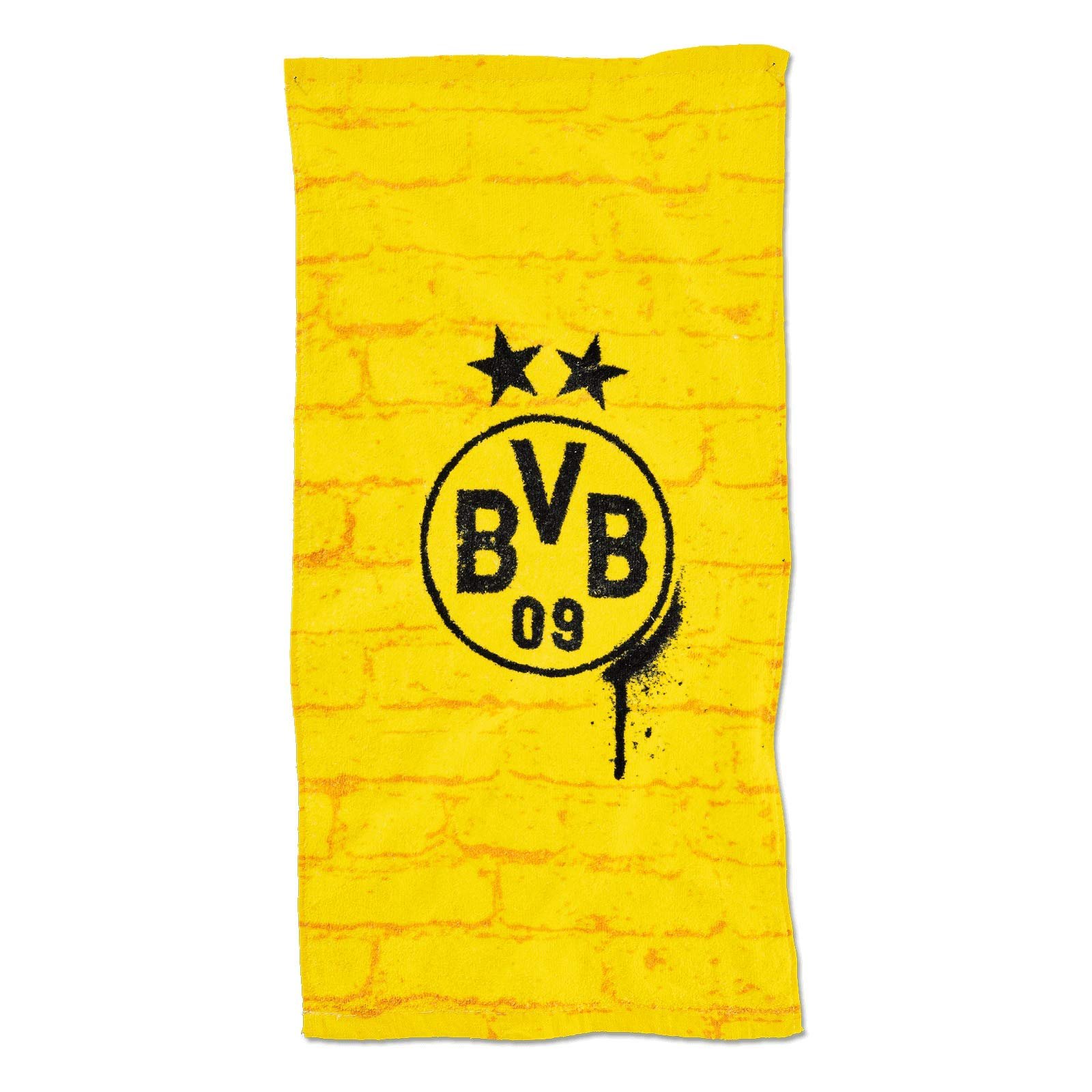 Набор Магическое полотенце и Гель для душа 2-в-1 Borussia Dortmund BVB BVB 09 60 x 30 см, 200 мл, Хлопок Черный/Желтый, фото №4