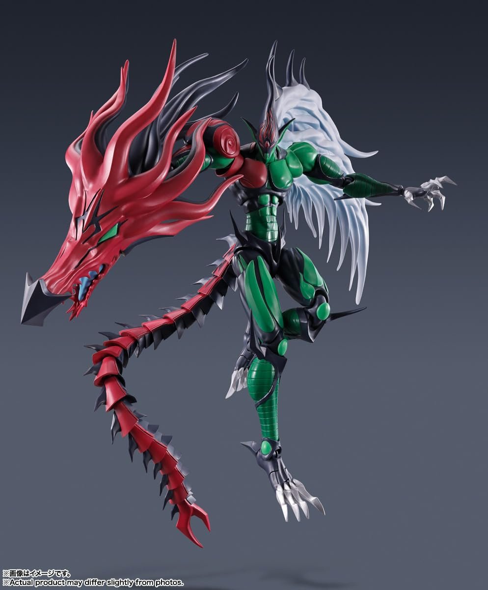 Фигурка Bandai Spirits S.H.MonsterArts Elemental Hero Flame Wingman, фото №5