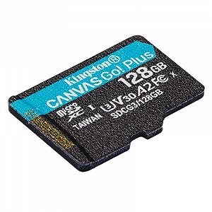 Карта памяти MicroSDXC 128GB UHS-I/U3 Class 10 Kingston Canvas Go Plus R170/W90MB/s SDCG3/128GBSP