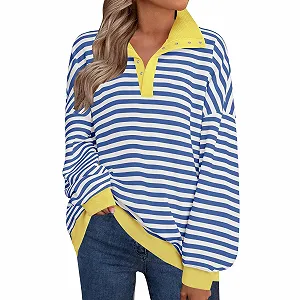 Женская Толстовка Generisch Классический Ретро Цветочный Принт - Фото 1