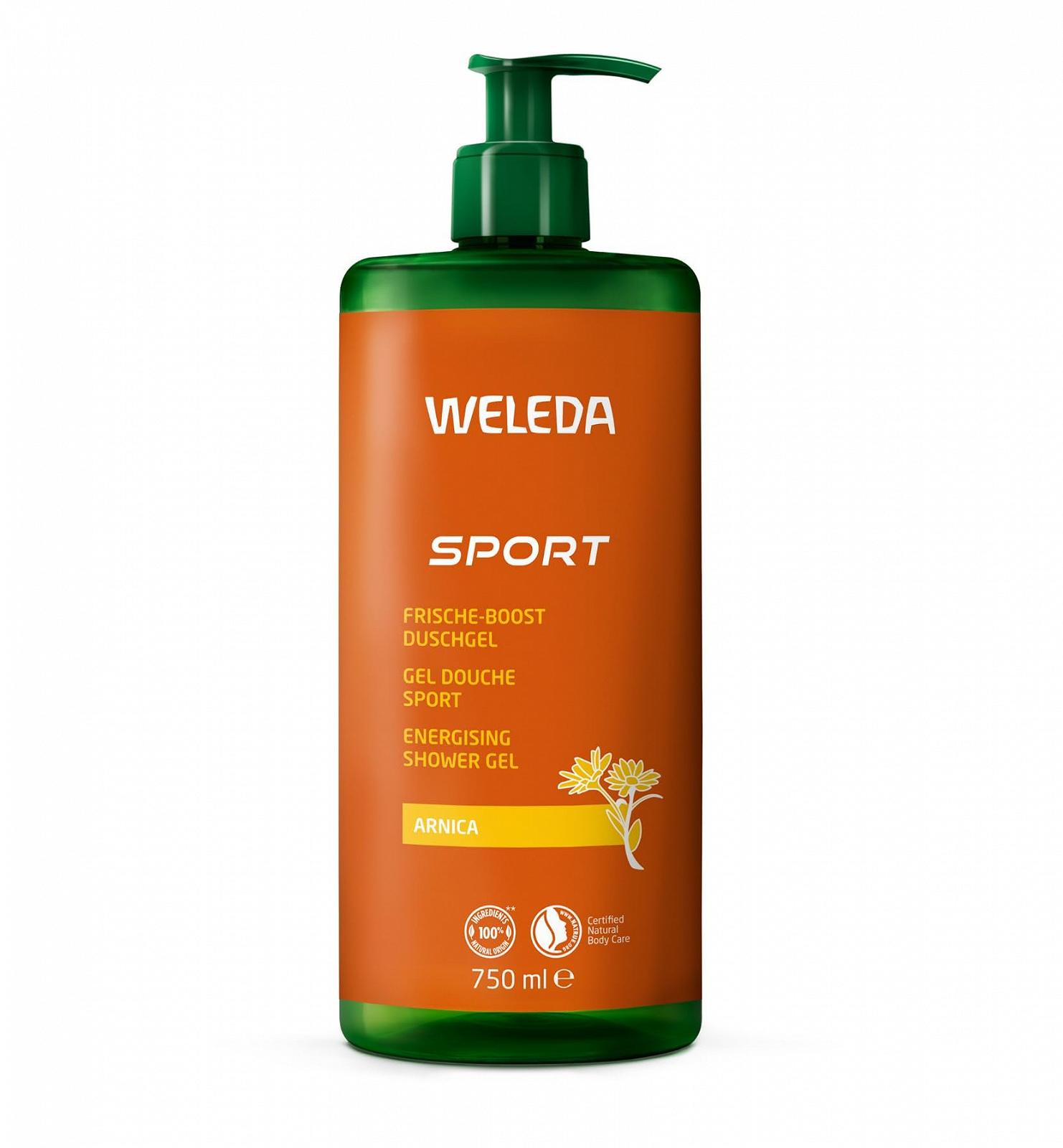 Гель для душу WELEDA Bio Sport XXL з арнікою 750 мл, фото №1