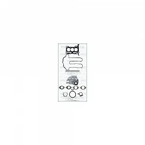 Комплект прокладок головки блоку циліндрів TRISCAN 598-1084 MULTILAYER STEEL - Фото 1