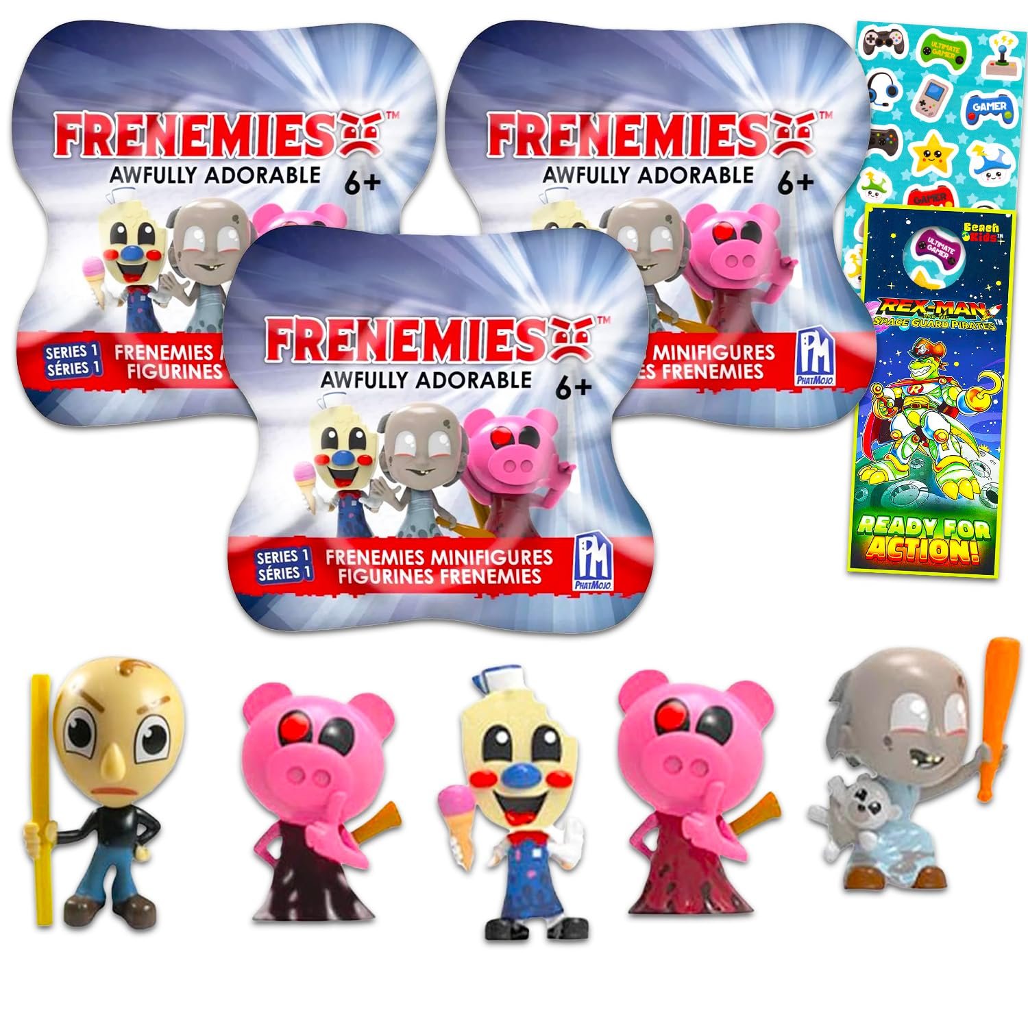Мини-фигурки Roblox Frenemies, набор 3 шт., фото №1