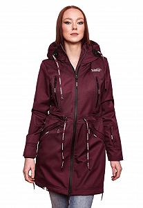Женская функциональная куртка Softshell MARIKOO B886 водоотталкивающая с теплым флисом Teddy - Фото 1