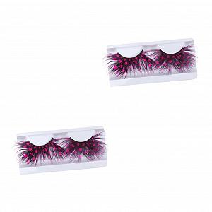 Ресницы Angoily 10 Пара искусственные полные преувеличенные многоразовые для удлинения густые - Фото 1