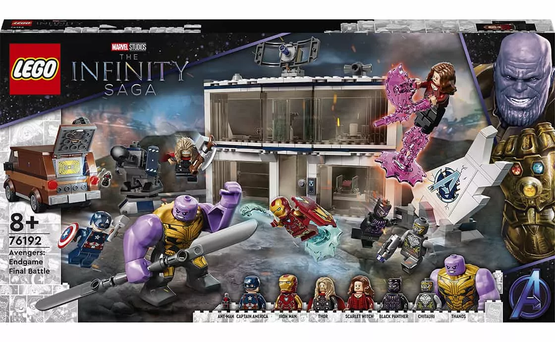 Конструктор LEGO Месники Остання Вирішальна битва 527 деталей 76192, фото №1