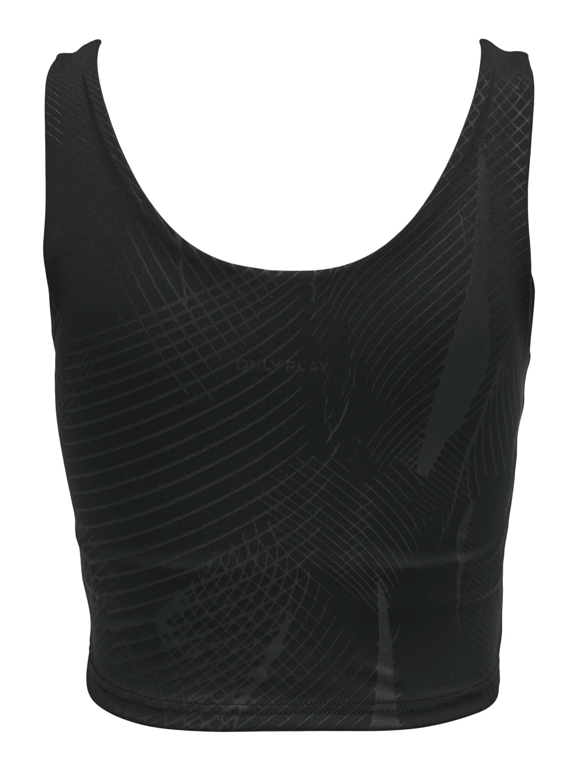 Топ ONPCATE AOP CROP TRAIN BRA TOP 15280805 AOP Черный XS, фото №6
