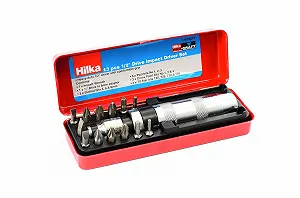 Набір ударних викруток Hilka Pro Craft 11670013 13 штук 1/2-дюйма - Фото 1