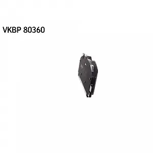 Комплект тормозных колодок дискового тормоза SKF VKBP 80360 для AUDI VW передняя ось synthetic.ua - Фото 1