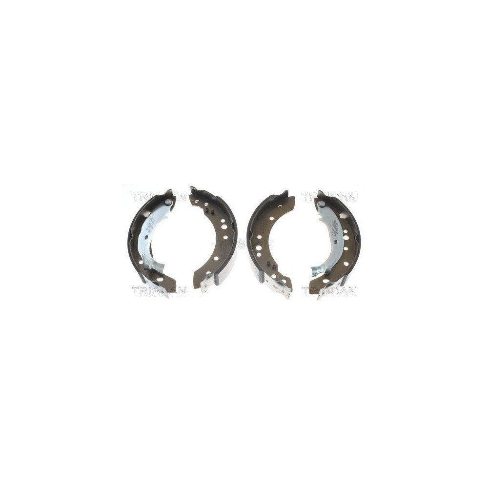 Комплект гальмівних колодок TRISCAN 8100 38001 для CITROËN PEUGEOT задня вісь, фото №1 Комплект гальмівних колодок TRISCAN 8100 38001 для CITROËN PEUGEOT задня вісь, фото №1