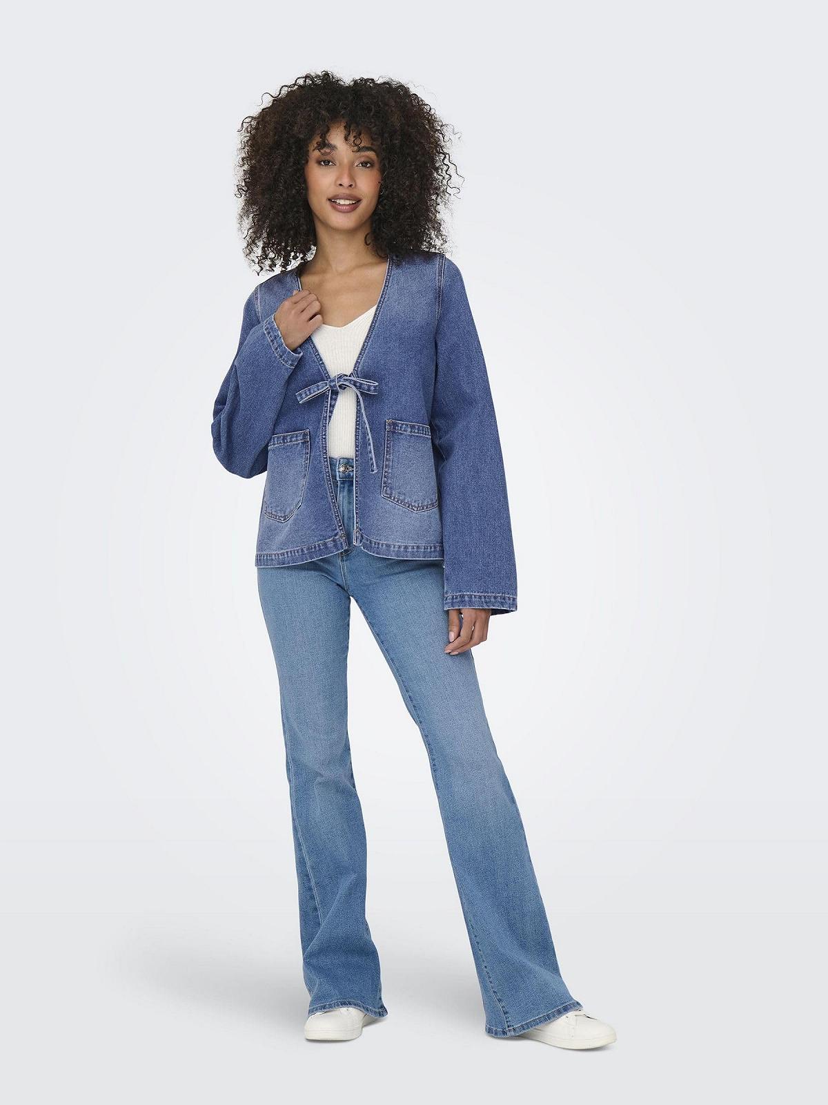 Джинсовая Куртка ONLY Женская Onljenna Джинсовая Куртка, фото №4