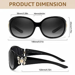 Поляризованные солнцезащитные очки Женские Вращающие synthetic.ua - Фото 1