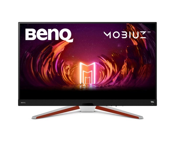 TFT 32" BenQ EX3210U 4K UHD IPS 144Hz 1 мс HDMI DP USB-hub HAS колонки білий, фото №2