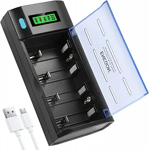Зарядний пристрій Універсальний ENEGON AA/AAA/C/D/9V NiMH/NiCD - Фото 1