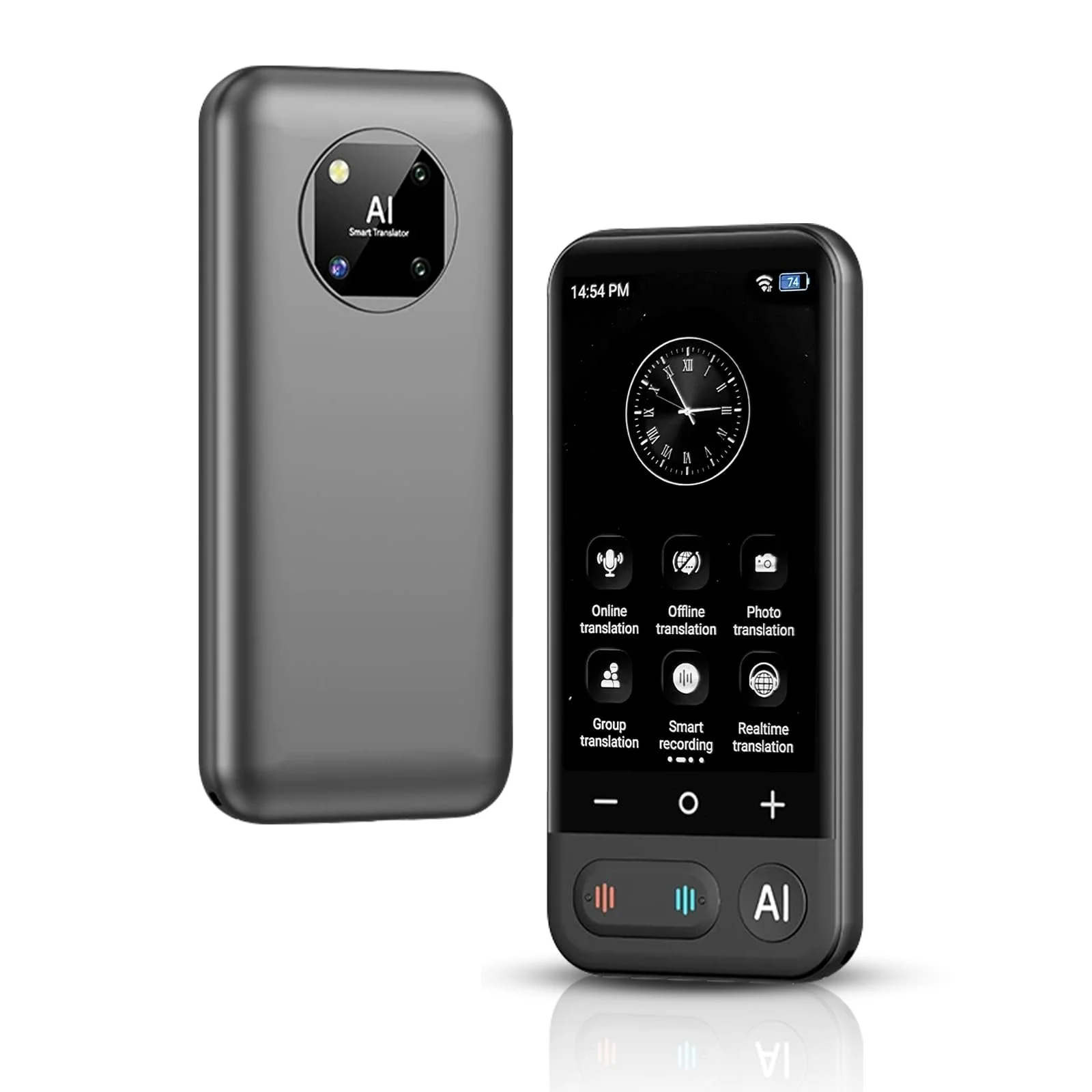 Переводчик AI Голосовой с Большим Дисплеем, фото №1