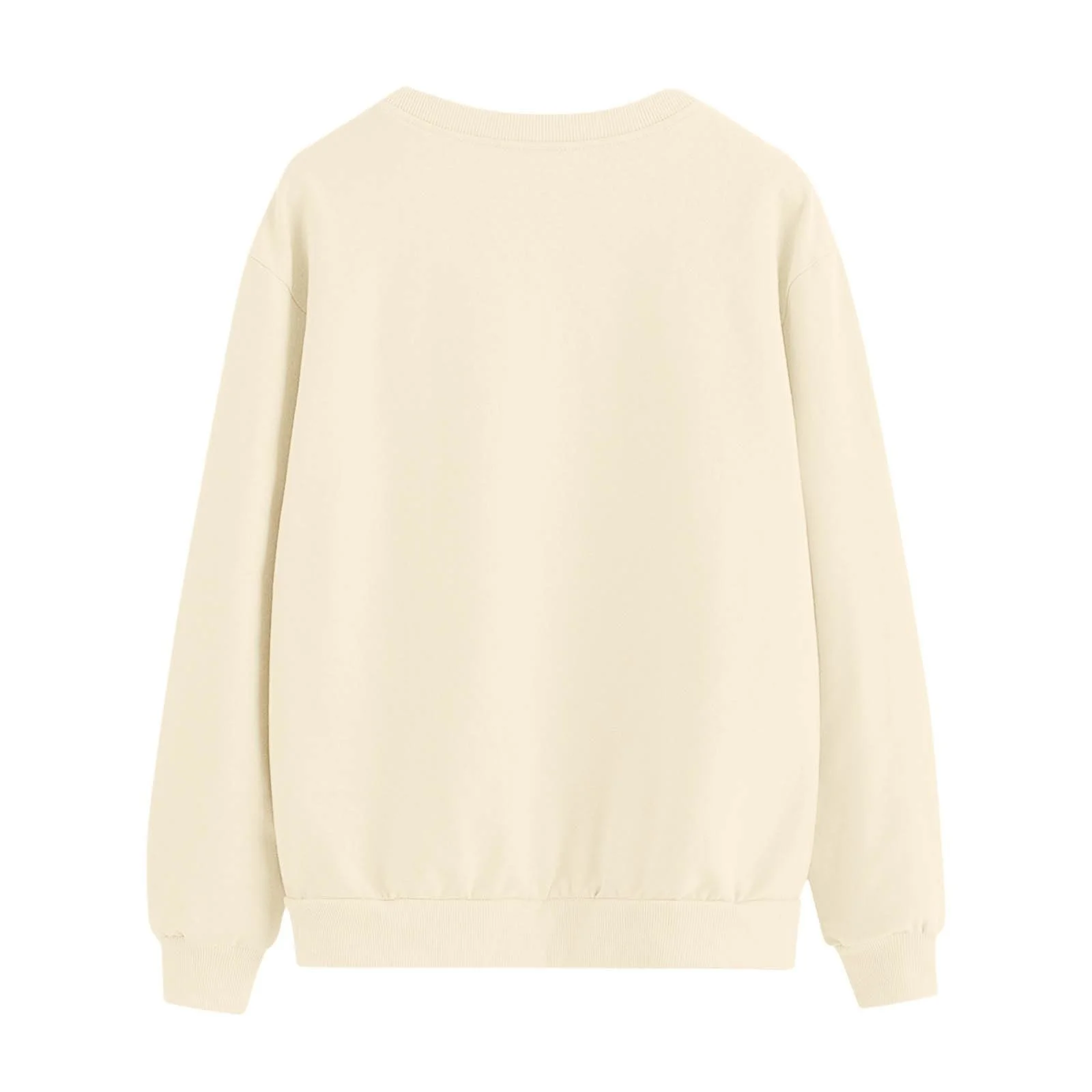 Женский Свитер Lemoiitea Лонгслив Круглый вырез Принт клевера, фото №5