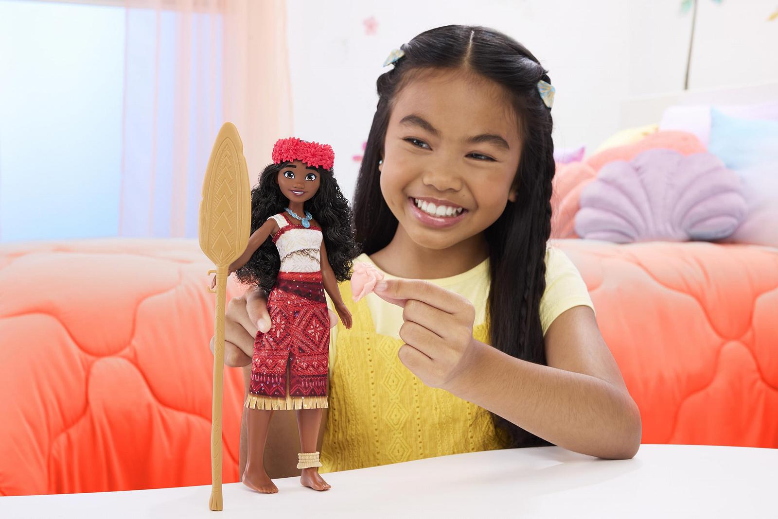 Лялька Mattel Disney Vaiana 2 Співоча З одягом та аксесуарами, Співає We're Back на 4 мовах JBT62, фото №2