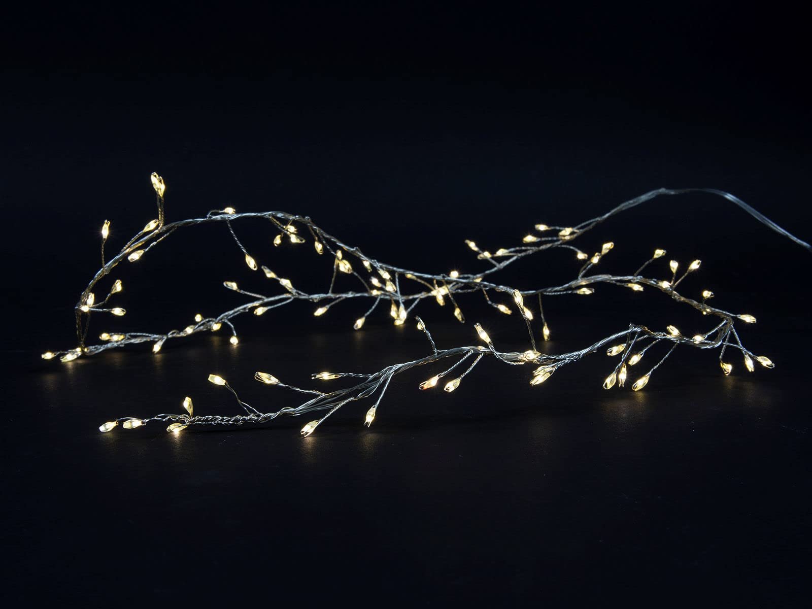 LED Гірлянда Spetebo 100 см сріблястий, фото №2