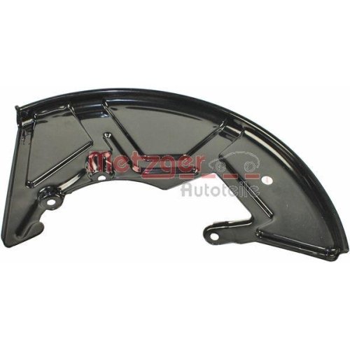 Захисний кожух, гальмівний диск METZGER 6115075 для VAG, передня вісь зліва, фото №2