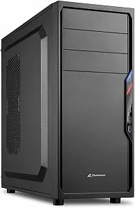 Корпус для ПК Sharkoon VS4-V / USB 3.0 / Без БЖ / Чорний - Фото 1