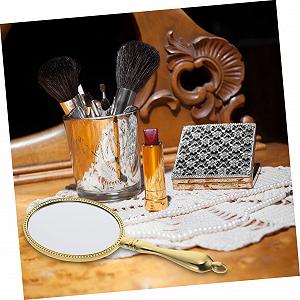 Зеркало ручное Винтажное Компактное Ретро Цинковый сплав Портативное 3шт цена на synthetic.ua - Фото 1 Зеркало ручное Винтажное Компактное Ретро Цинковый сплав Портативное 3шт synthetic.ua - Фото 1