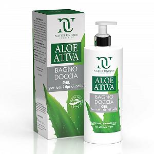 Гель для душу Natur Unique Aloe Attiva Detersione Delicata 400 ml - Фото 1