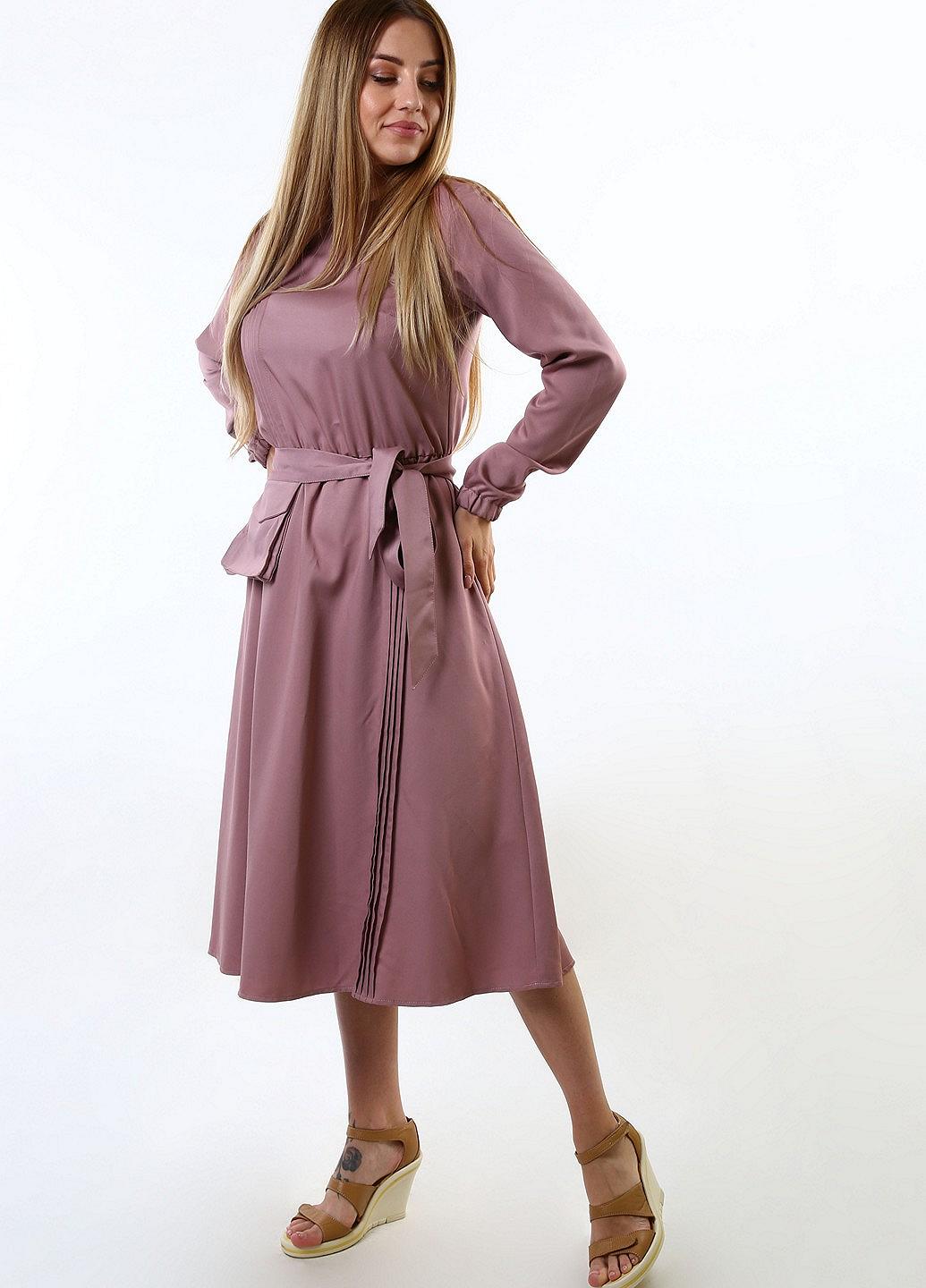 Платье inDresser M Лиловый (IN-F0275К034Д-Lilac), фото №2