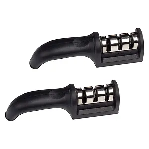 Точило для ножів Gatuida ручне алмазне з ергономічною ручкою 2 шт. - Фото 1