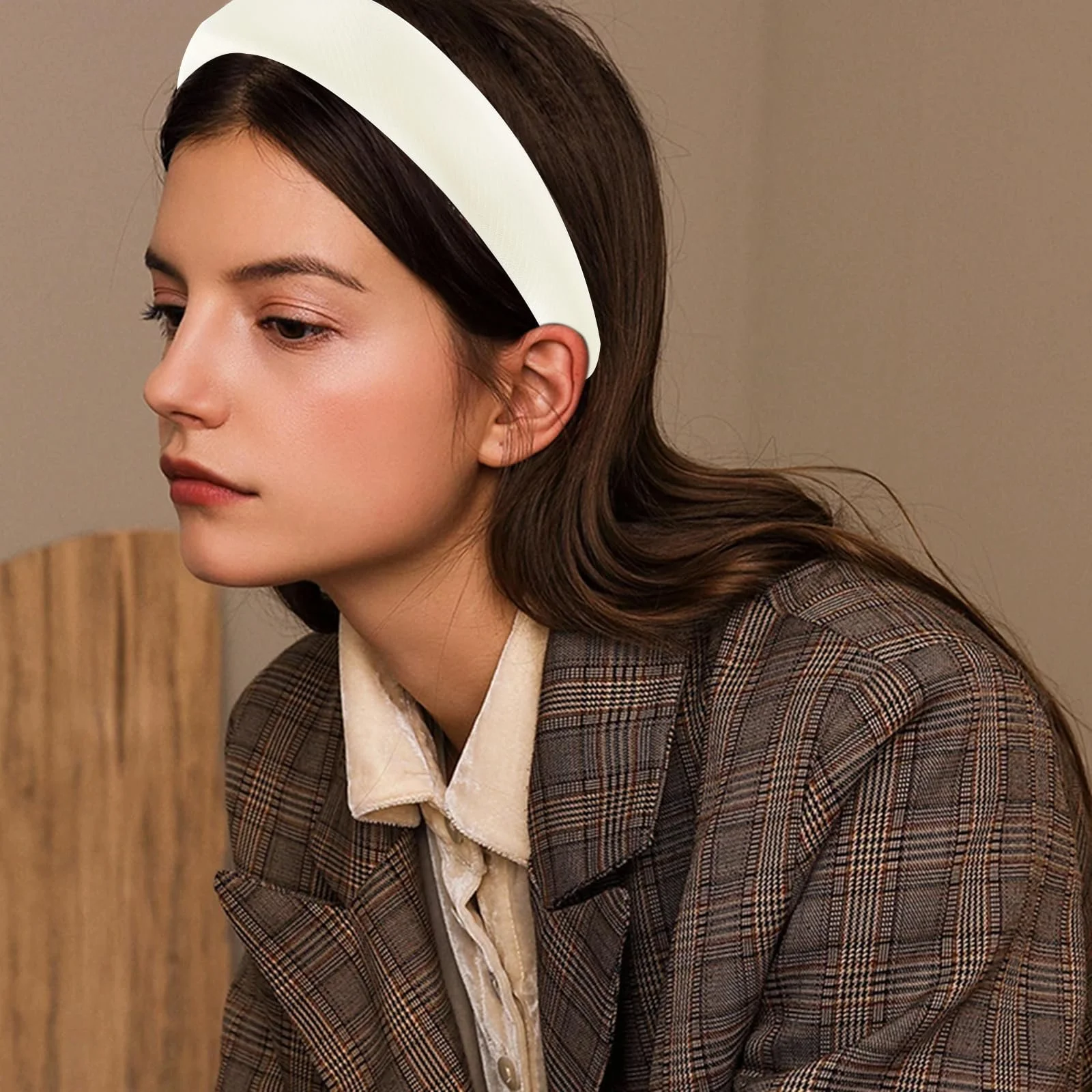 Обруч Бархатный Плетеный, фото №7