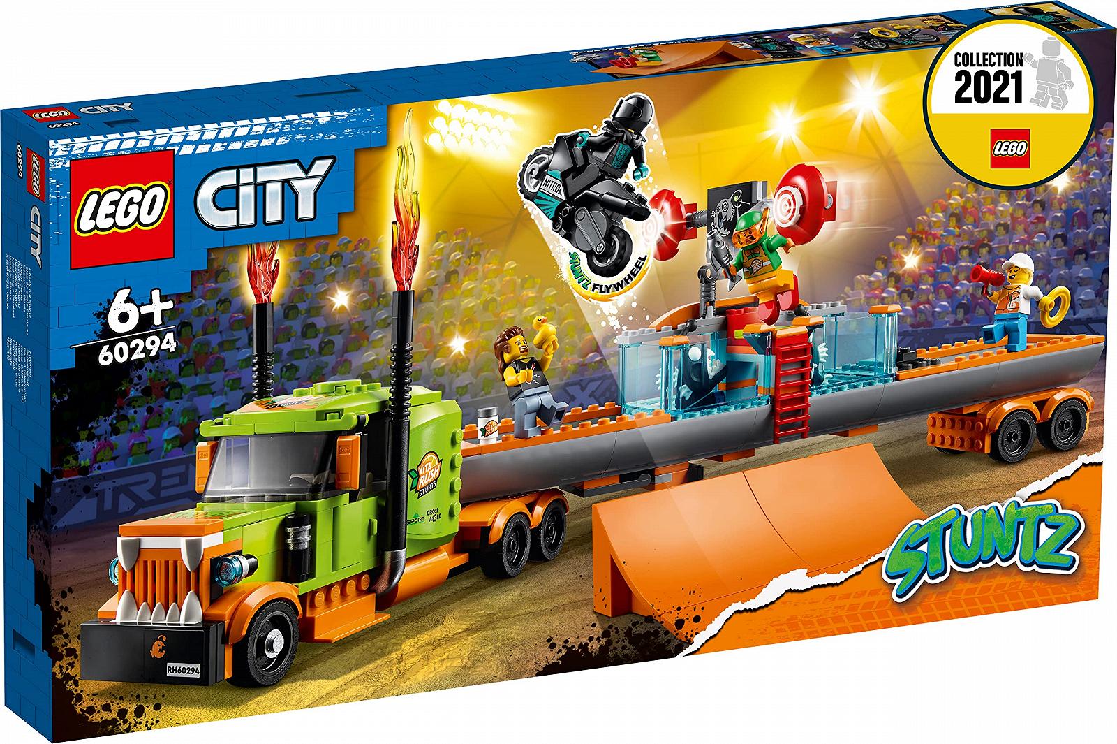 LEGO City Stuntz 60294 Трюковий шоу-грузовик, фото №2 LEGO City Stuntz 60294 Трюковий шоу-грузовик, фото №2