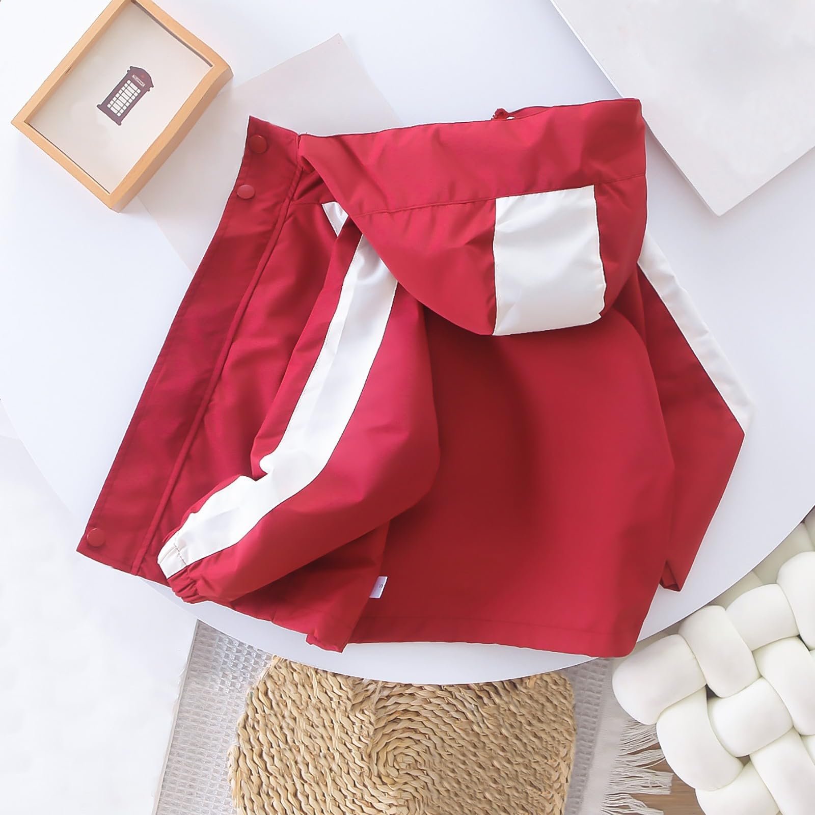 Куртка с капюшоном Mjjsk для мальчиков, детская ветрозащитная ветровка на молнии, фото №2 Куртка с капюшоном Mjjsk для мальчиков, детская ветрозащитная ветровка на молнии, фото №2