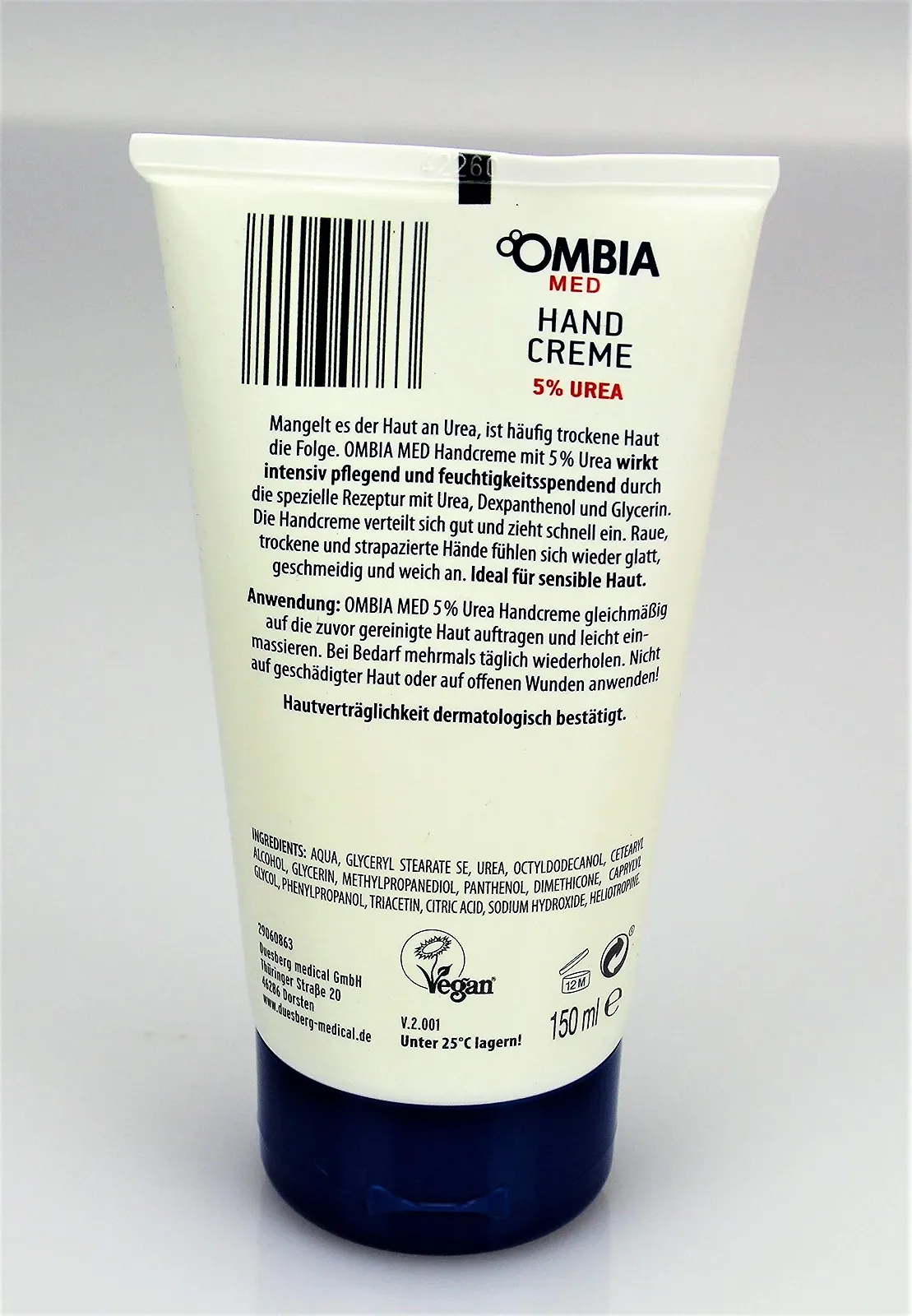 Крем для рук Lacura MED 5% Urea, фото №4