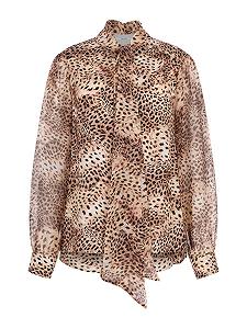 Полупрозрачная блузка свободного кроя G BAGS MALA, WLO, ST - Фото 1