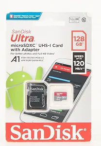 Memory Card SanDisk Ultra microSDHC + SD Adapter 120 МБ/с Class 10 U1 synthetic.ua - Фото 1