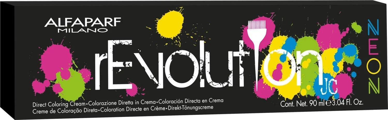 Фарба для волосся Alfaparf Milano Revolution Jc Neon Dynamic Помаранчевий, фото №1 Фарба для волосся Alfaparf Milano Revolution Jc Neon Dynamic Помаранчевий, фото №1