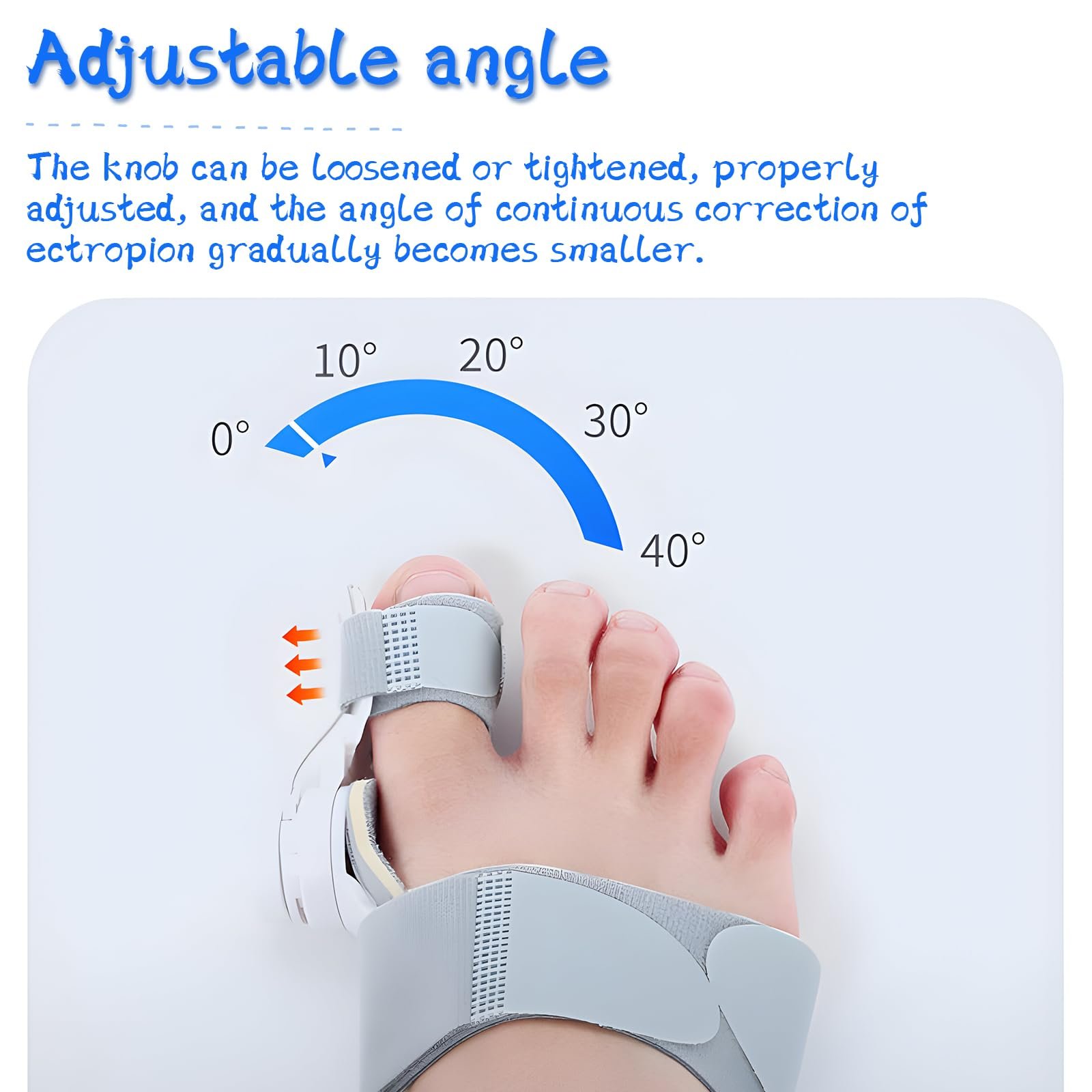 Шина для корекції Hallux Valgus Універсальний розмір для чоловіків та жінок, фото №5