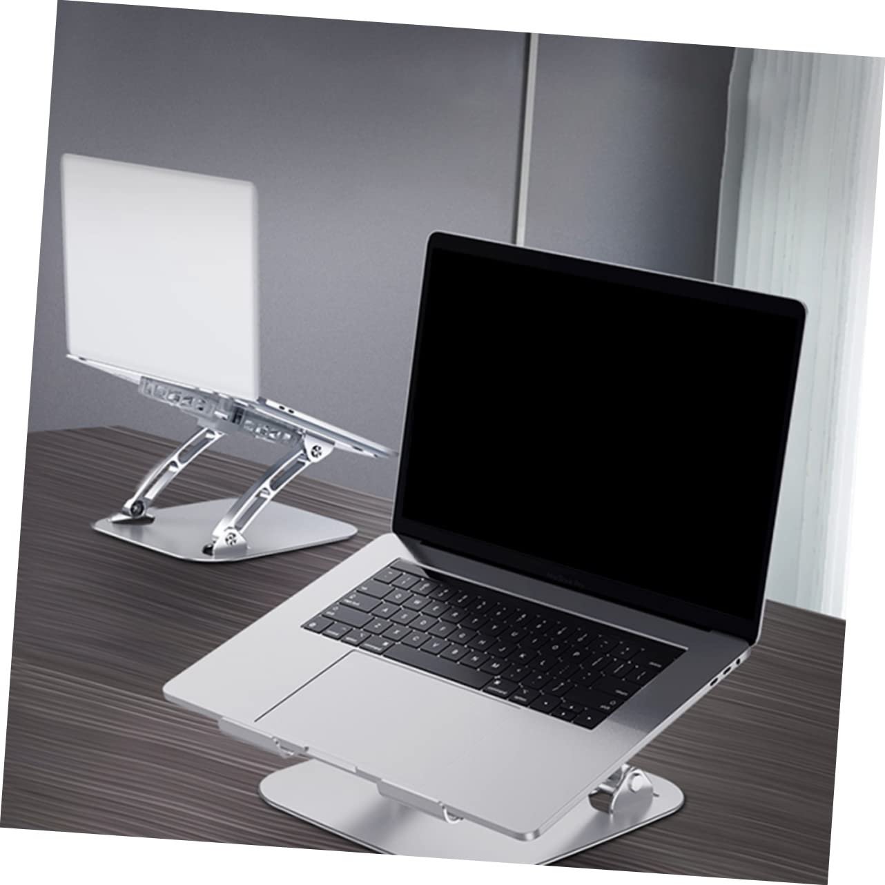 Регульована підставка для ноутбука Vaguelly з алюмінієвого сплаву, легка підставка для планшета для відведення тепла, фото №7 Регульована підставка для ноутбука Vaguelly з алюмінієвого сплаву, легка підставка для планшета для відведення тепла, фото №7