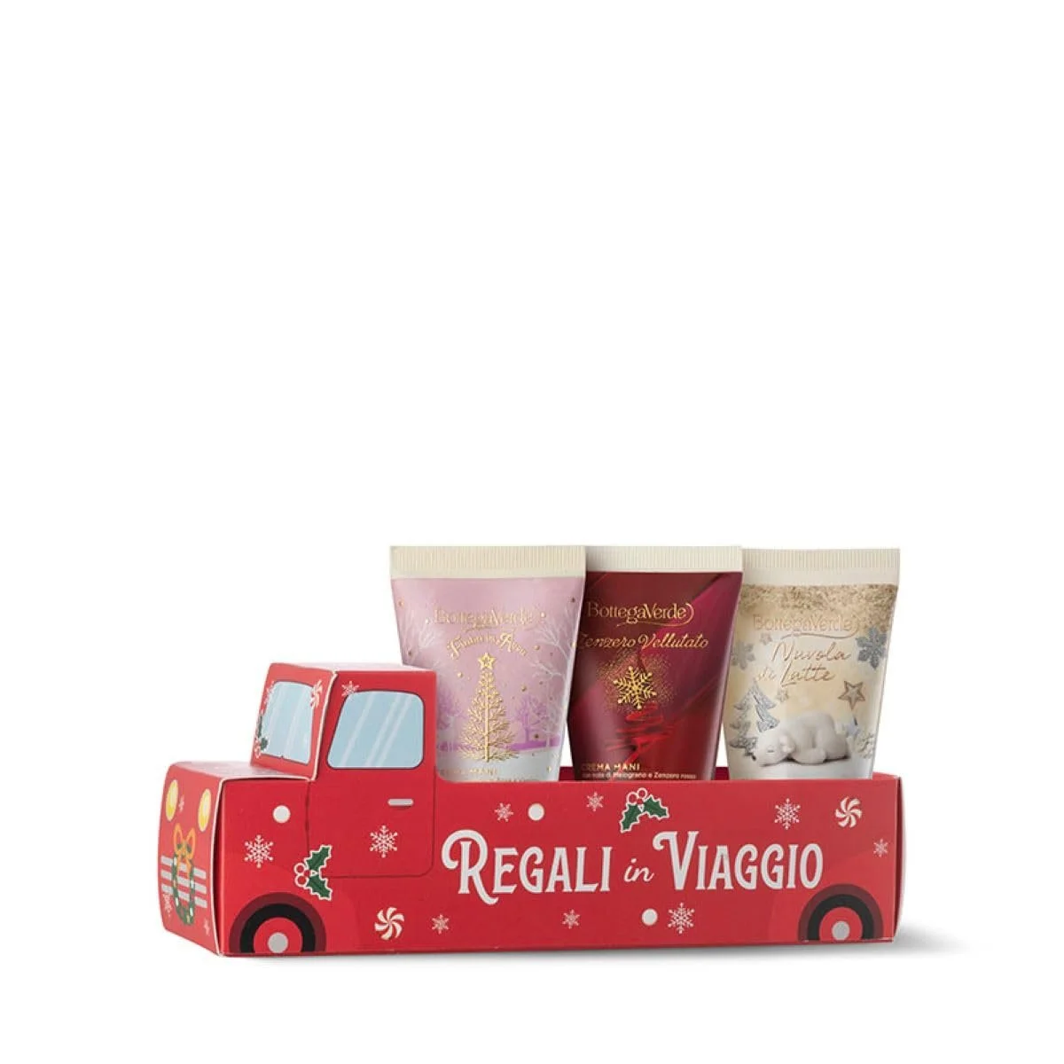 Набір Міні Кремів для Рук Bottega Verde 3 x 30мл у Подарунковій Коробці, фото №1