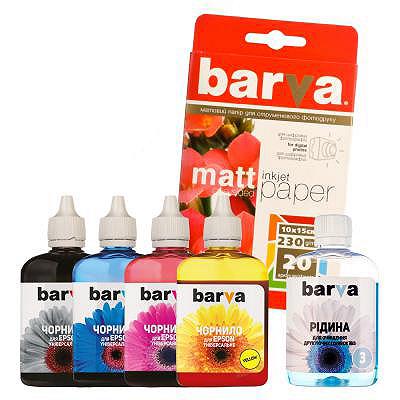 Чернила BARVA EPSON Universal №1 EU1-CMP, фото №1