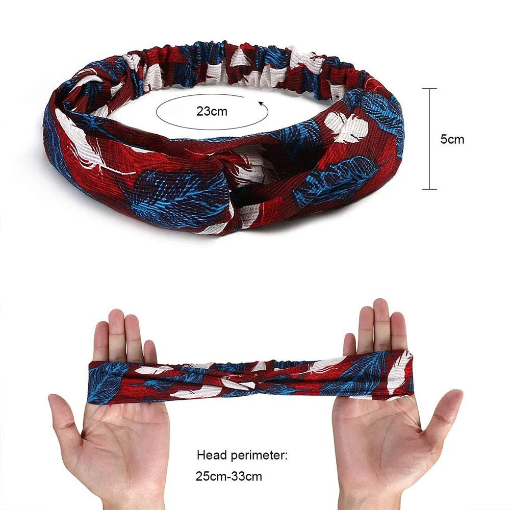 Пов'язка на голову Viccess Еластична Вінтажна, фото №5