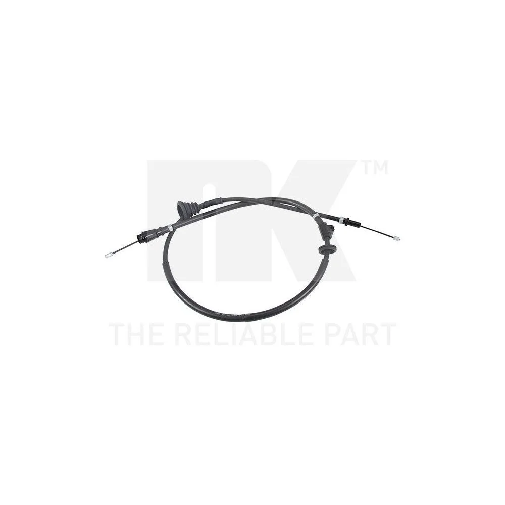 Трос стоянкового гальма NK 904831 для VOLVO задній, фото №1