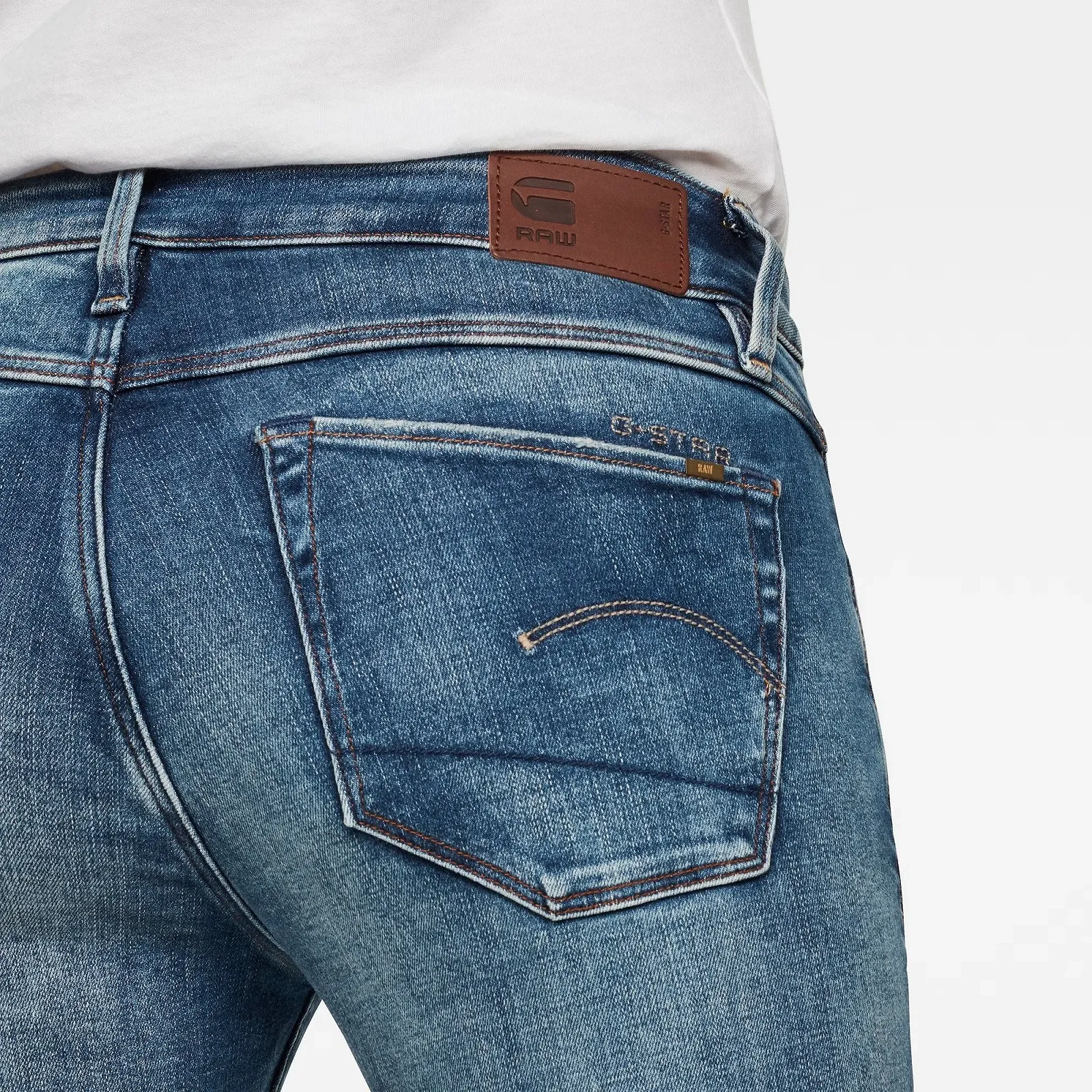 Жіночі джинси G‑STAR RAW 3301 Mid Skinny RP Ankle Wmn - 31, фото №3 Жіночі джинси G‑STAR RAW 3301 Mid Skinny RP Ankle Wmn - 31, фото №3