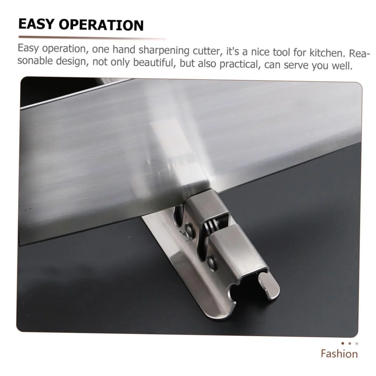 Точилка для ножів та ножиць Sosoport ручна ергономічна кухонна, фото №6