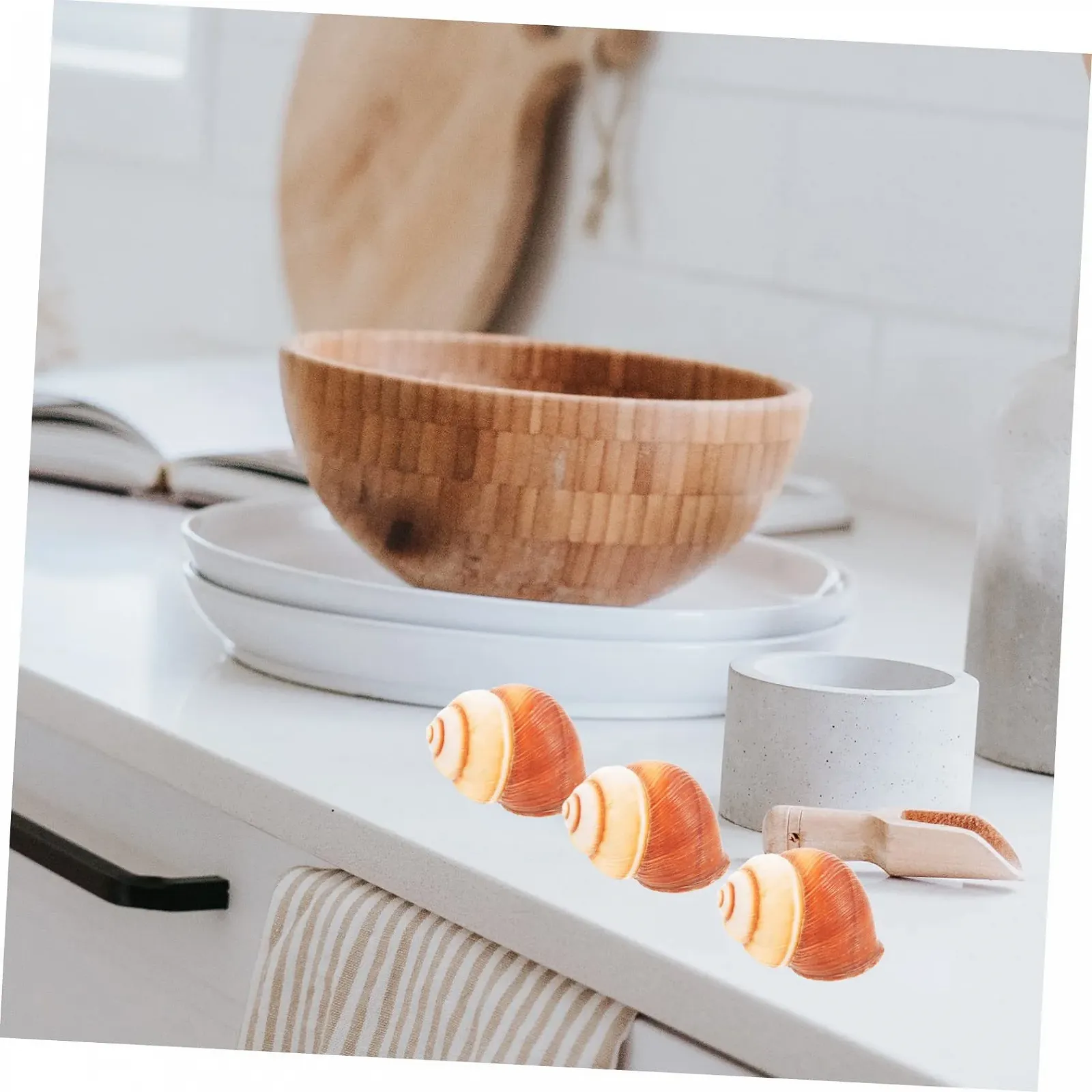 Раковины для запекания улиток BESPORTBLE 15 шт Natural Snail Shell, фото №9