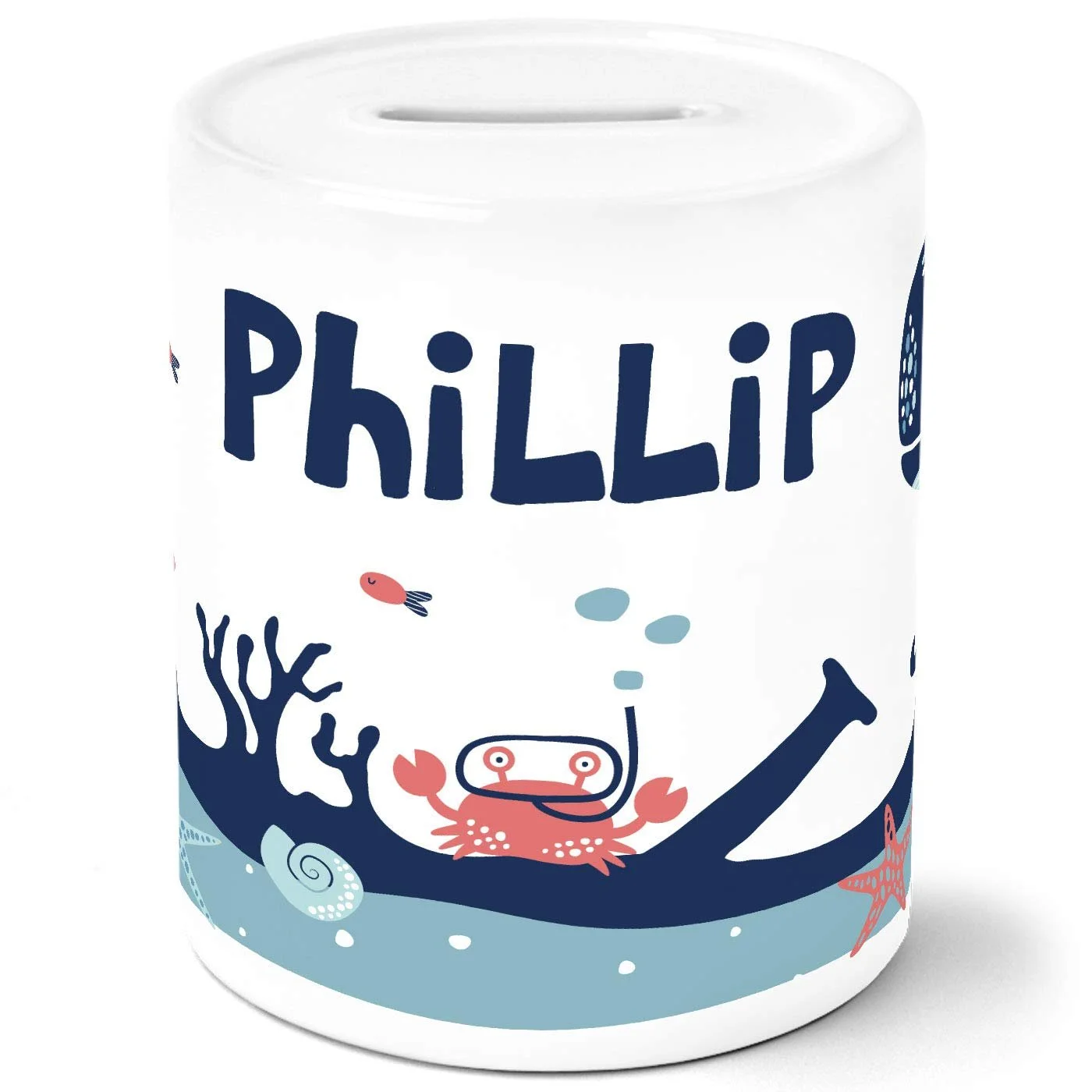 Скарбничка Underwater World дитяча керамічна тварини, фото №1