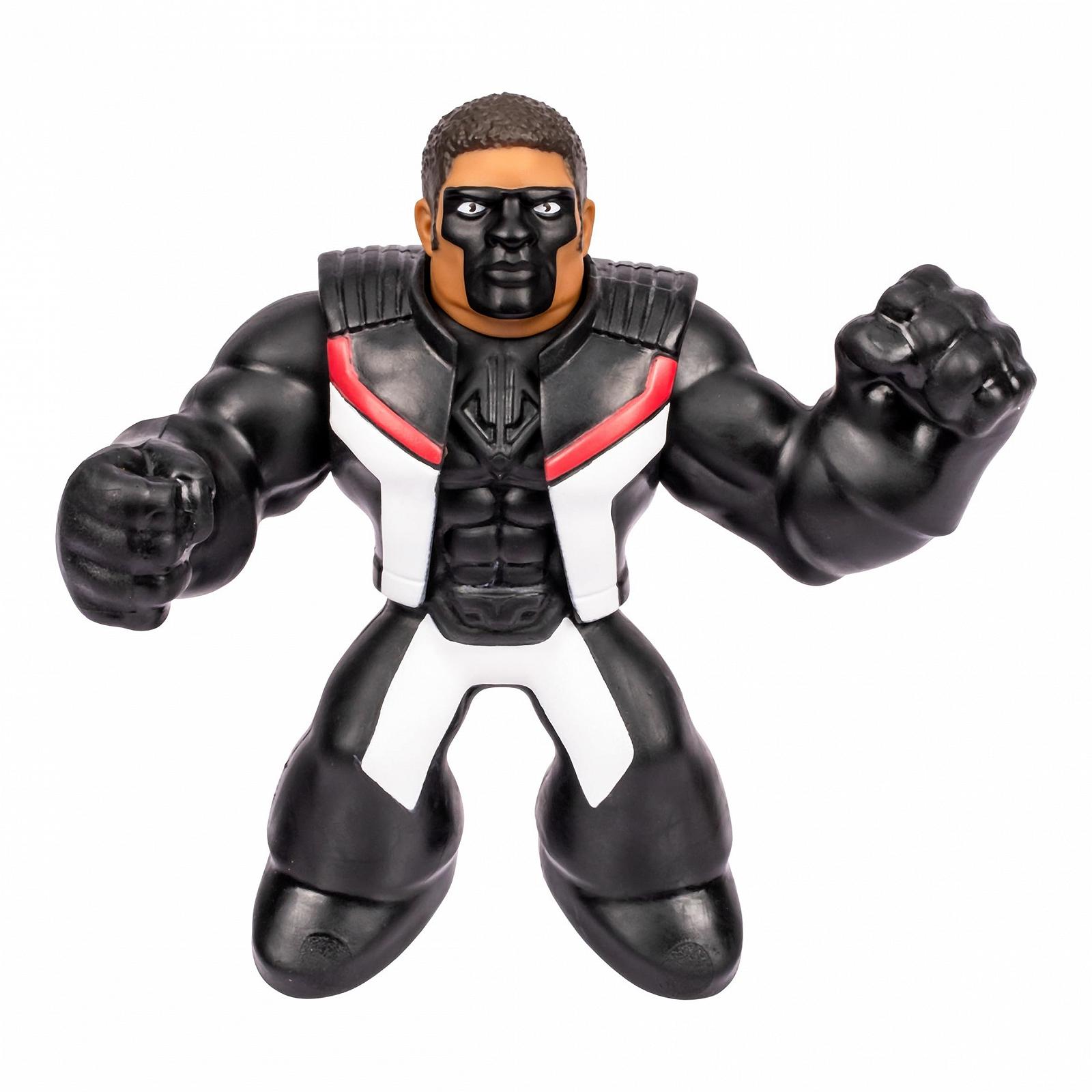 Фігурка Heroes of Goo Jit Zu DC Mr. Terrific з унікальним супер гелевим наповненням, що розтягується до 3 разів більше за свій розмір, фото №4