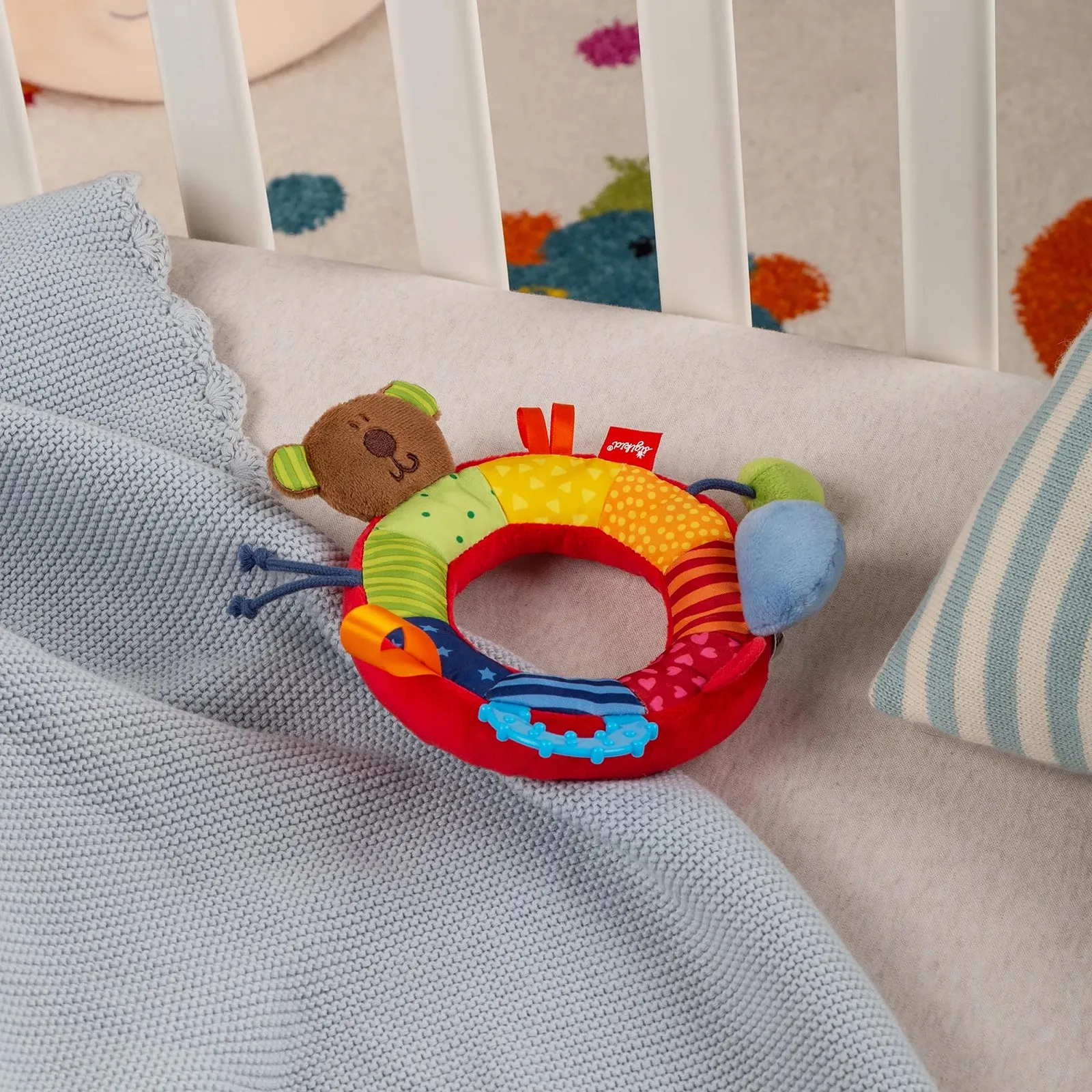 Брязкальце Sigikid Барвистий Ведмідь, фото №5