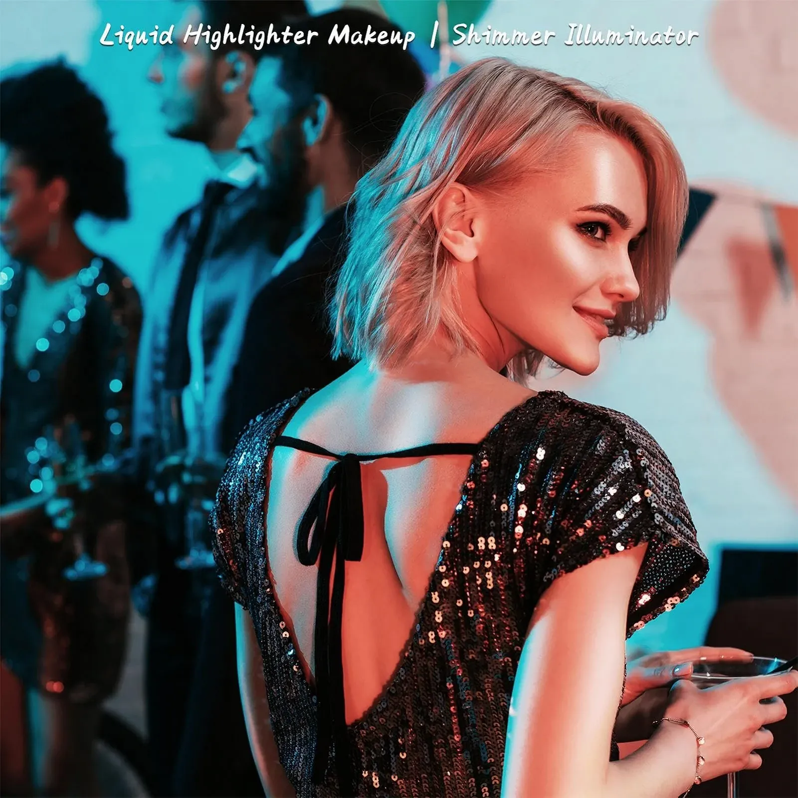 Лосьйон для тіла 100 мл Не липкий лосьйон для блиску тіла, лосьйон для блиску, зволожуючий, для відбілювання тіла, фото №4